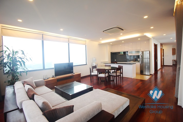 Modern and bright apartment for rent in Tay Ho st, Quang an ward